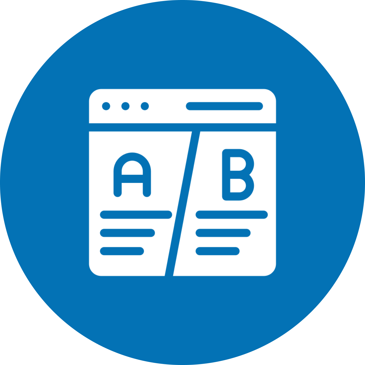 A/B Testing Icon